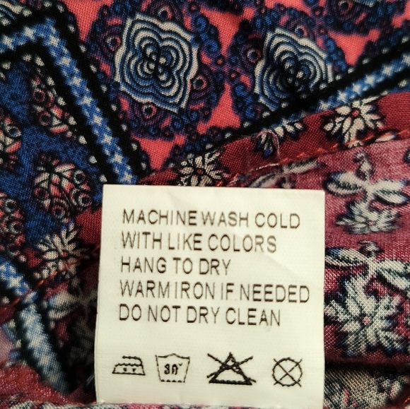 Bohemian Women's Top Tunic / Size 3X - Picture 3 of 9